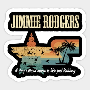 JIMMIE RODGERS BAND Sticker